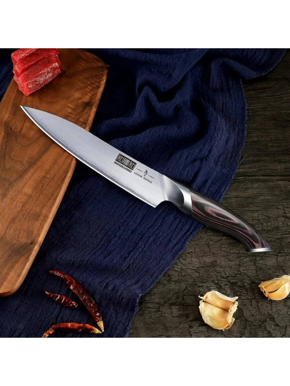 Ultra Sharp 6 Inch Japanese Kitchen Utility Knife - Professional Chef's Tool
